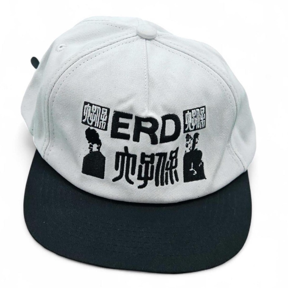 ERD White and Black Cap